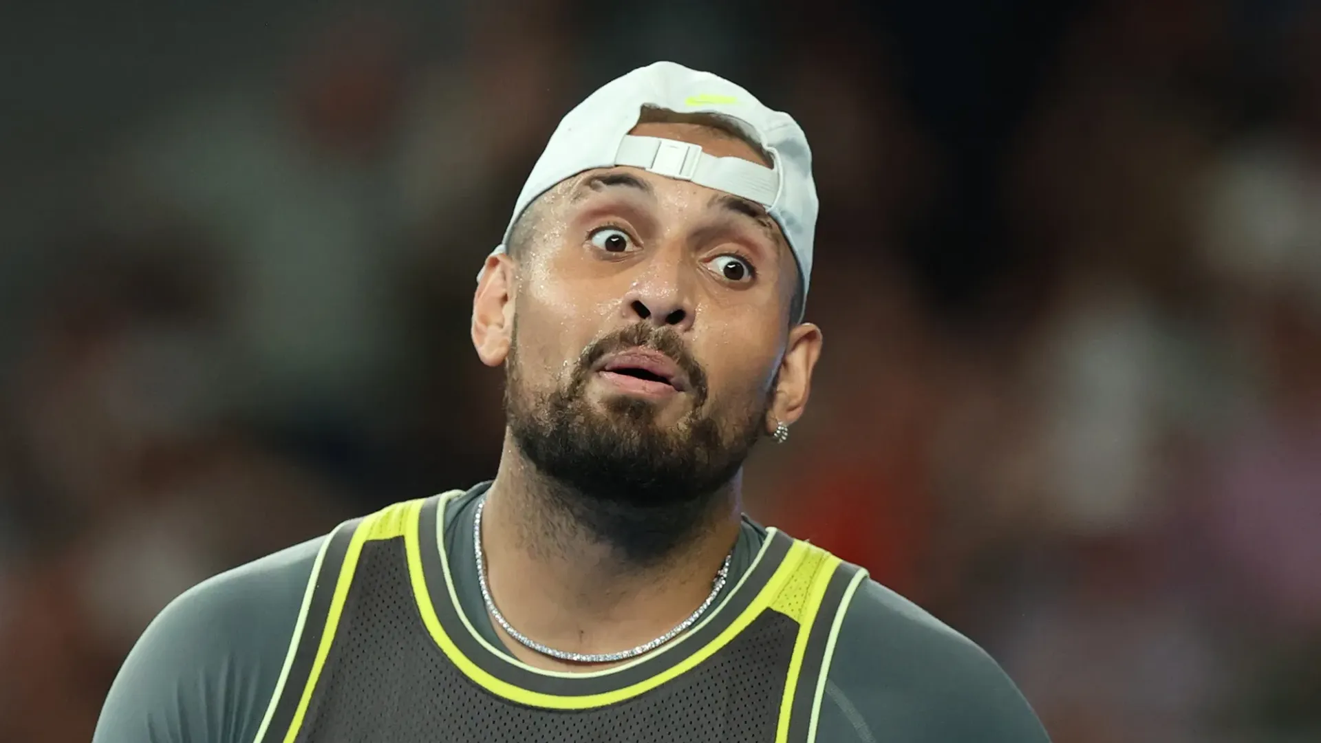 Gli Australian Open di Nick Kyrgios durano poco più di due ore