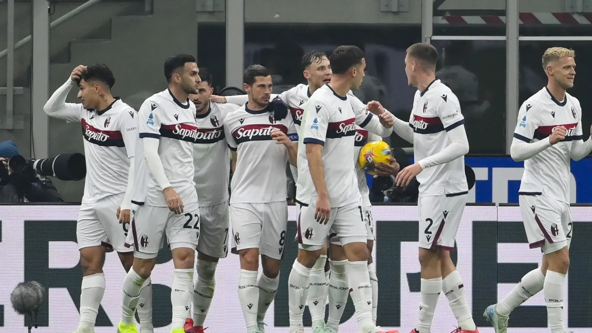 L'Inter è seconda a 3 punti dal Napoli, il Bologna è ottavo