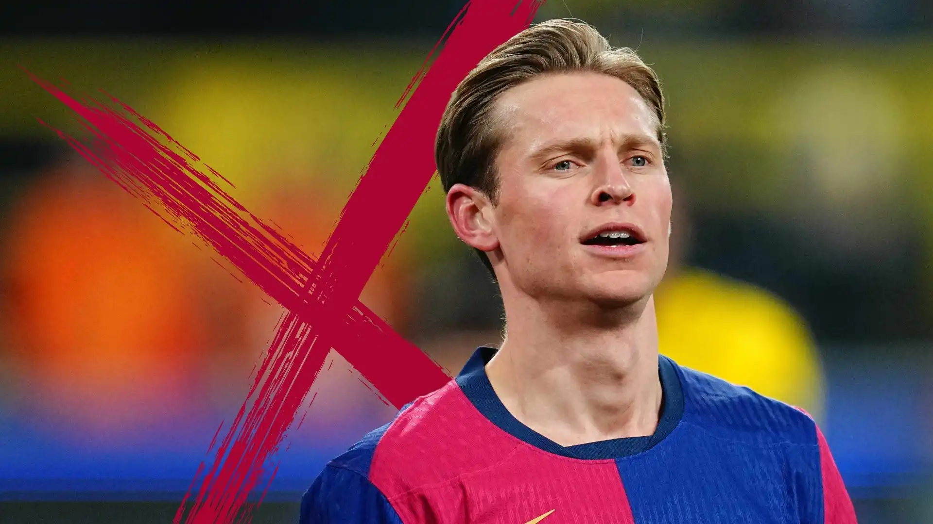 Per Frenkie de Jong non ci sono possibilità. Foto