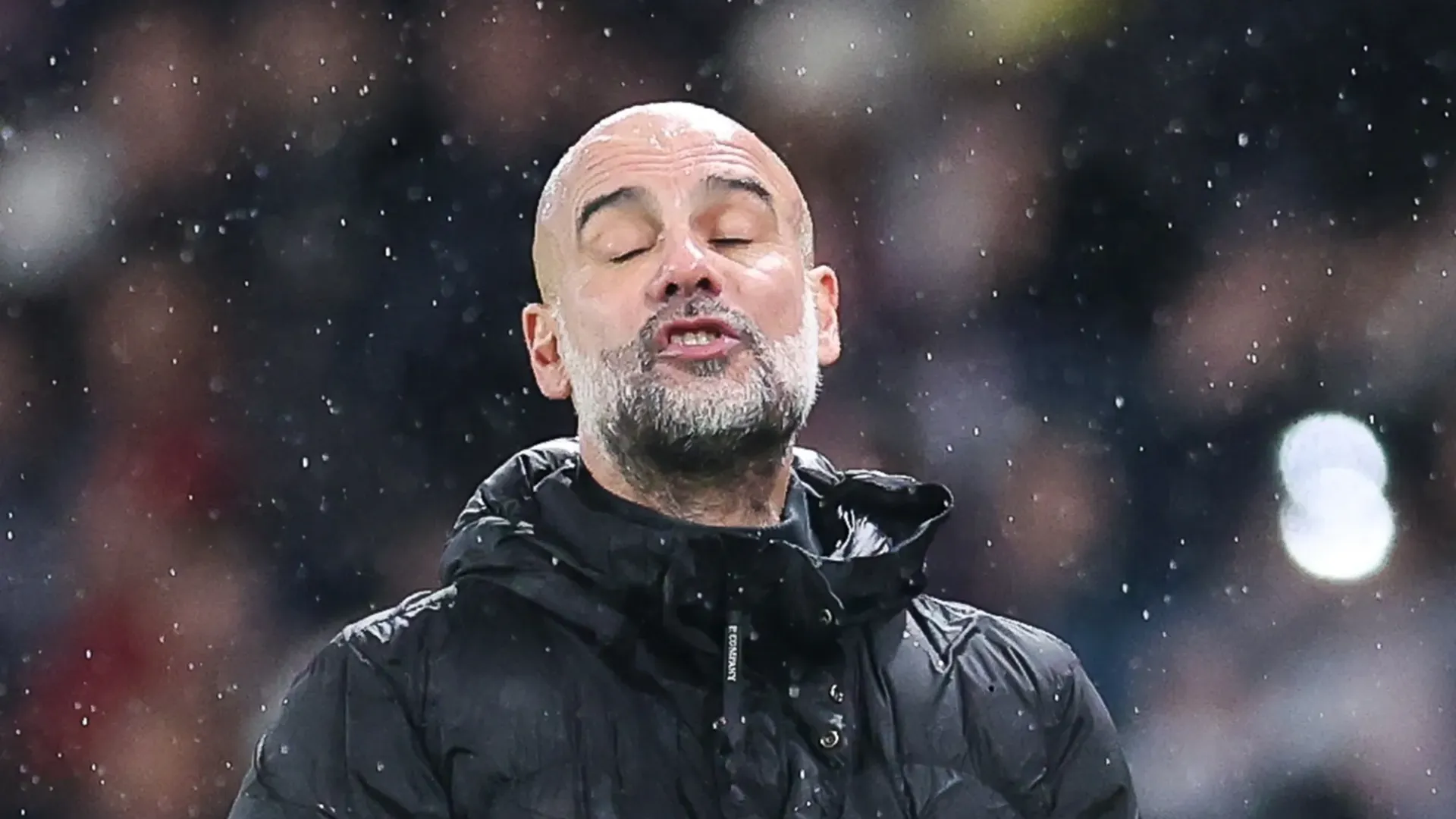 Guardiola è uscito dal campo molto scosso e scuro in volto