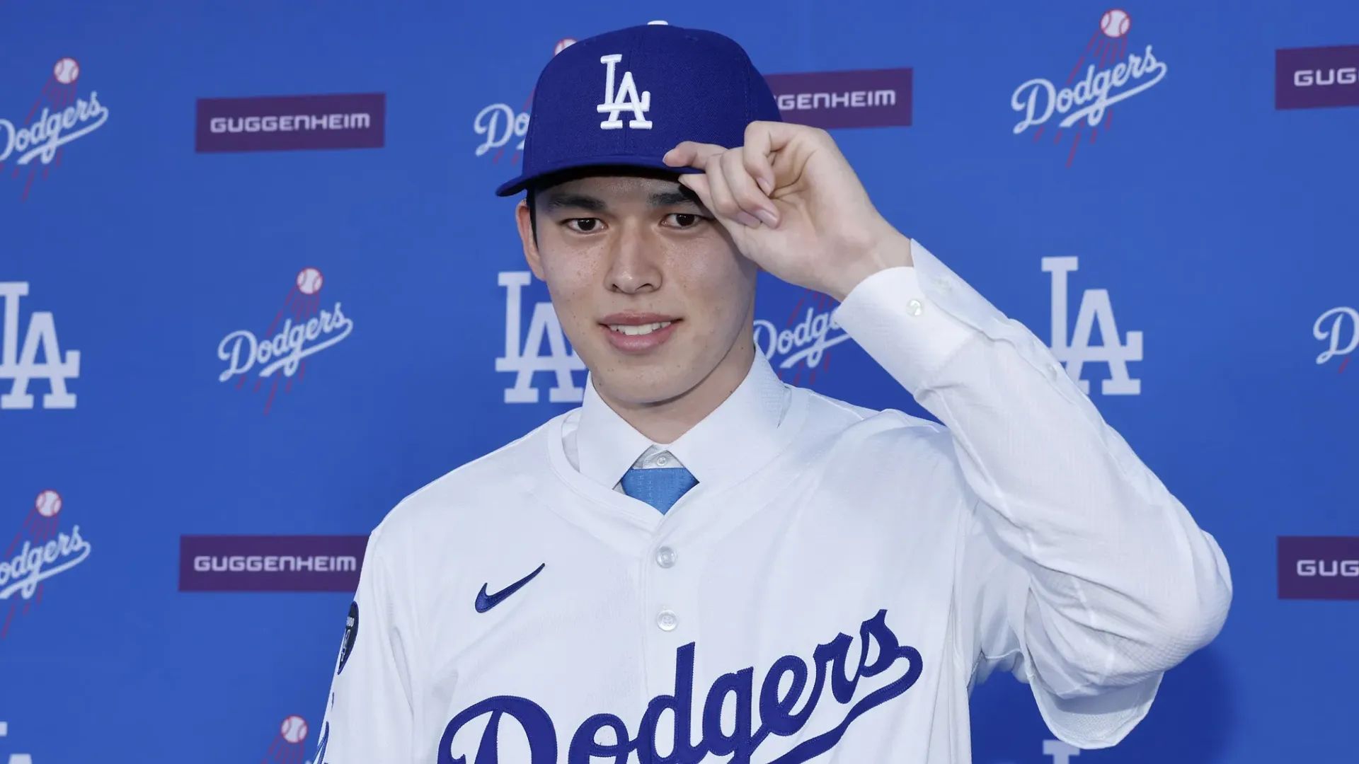 I Dodgers presentano Roki Sasaki, la terza stella giapponese