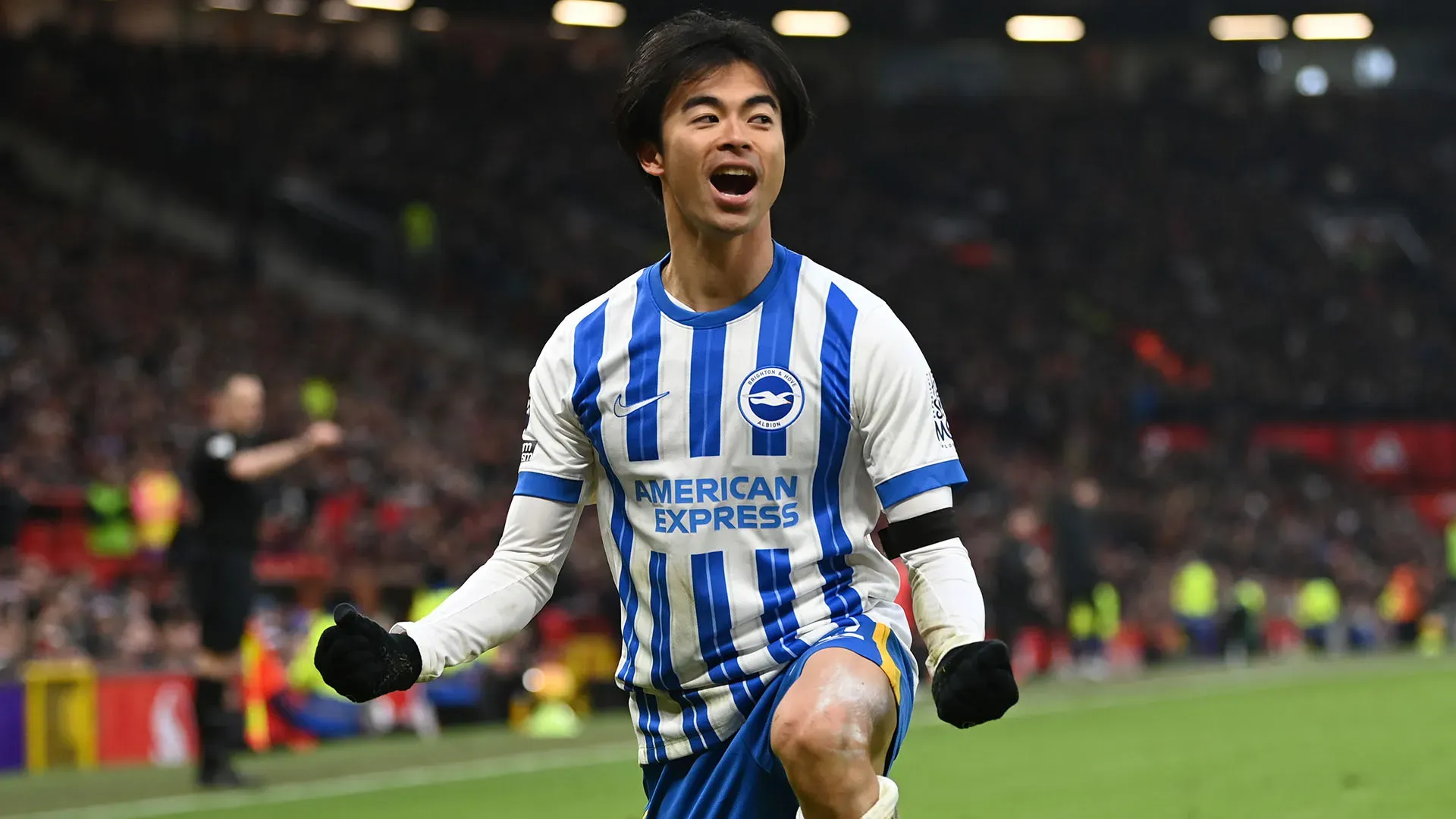 La stella del Brighton è stato un grande protagonista del match contro il Manchester United domenica scorsa