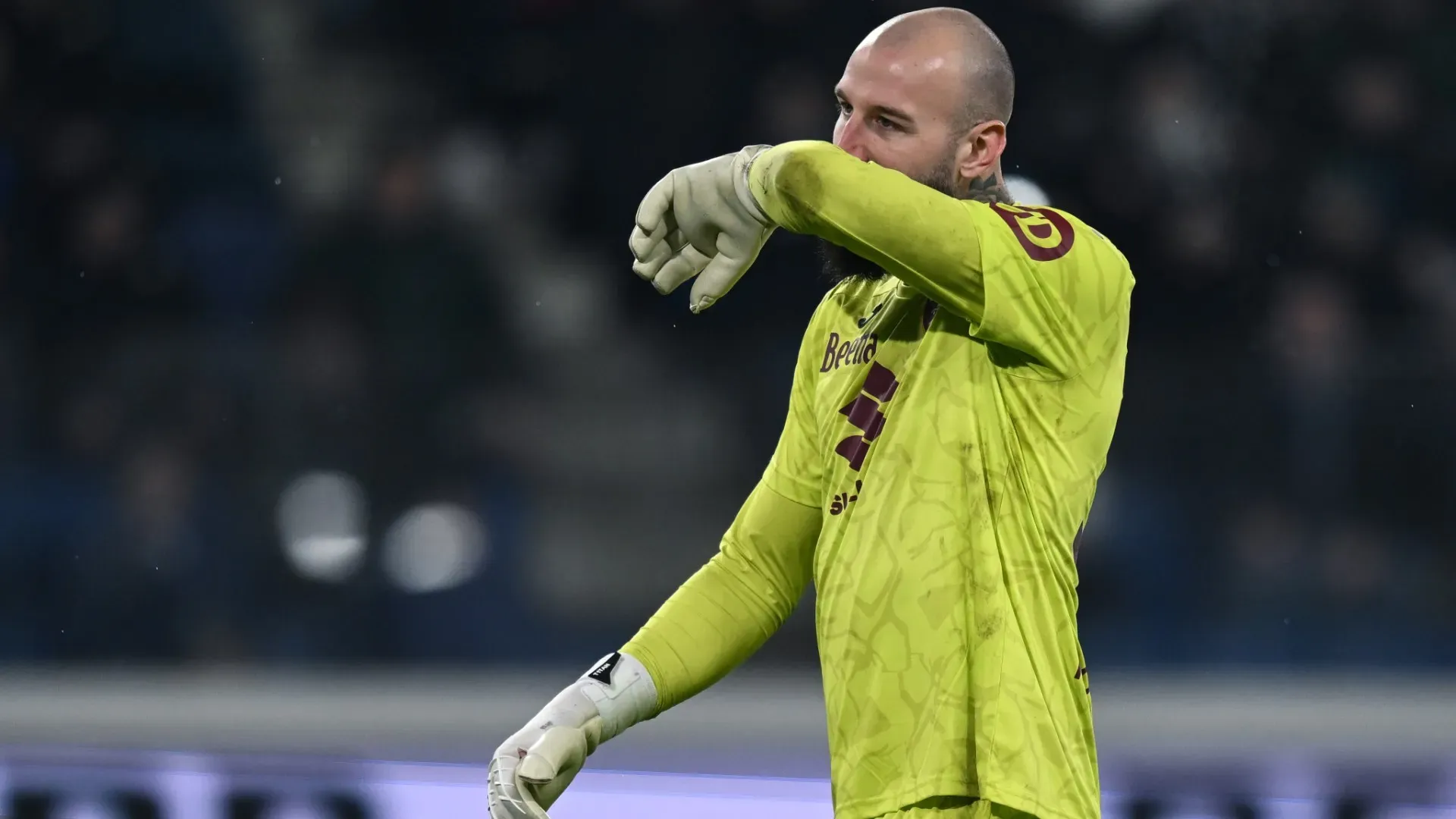 Il portiere del Torino ha avuto qualche problema con alcuni tifosi dell'Atalanta