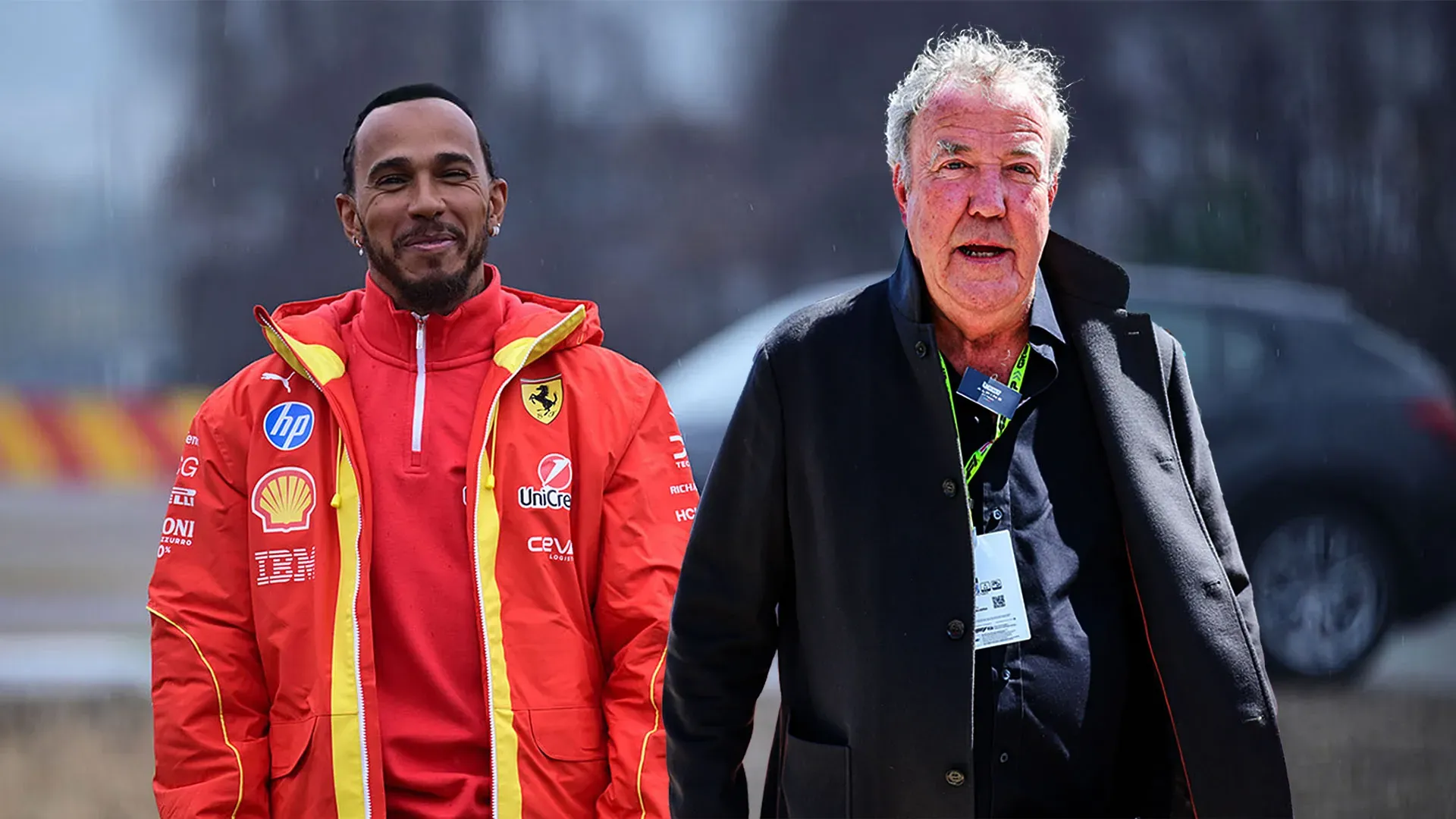 Jeremy Clarkson demolisce Lewis Hamilton alla Ferrari