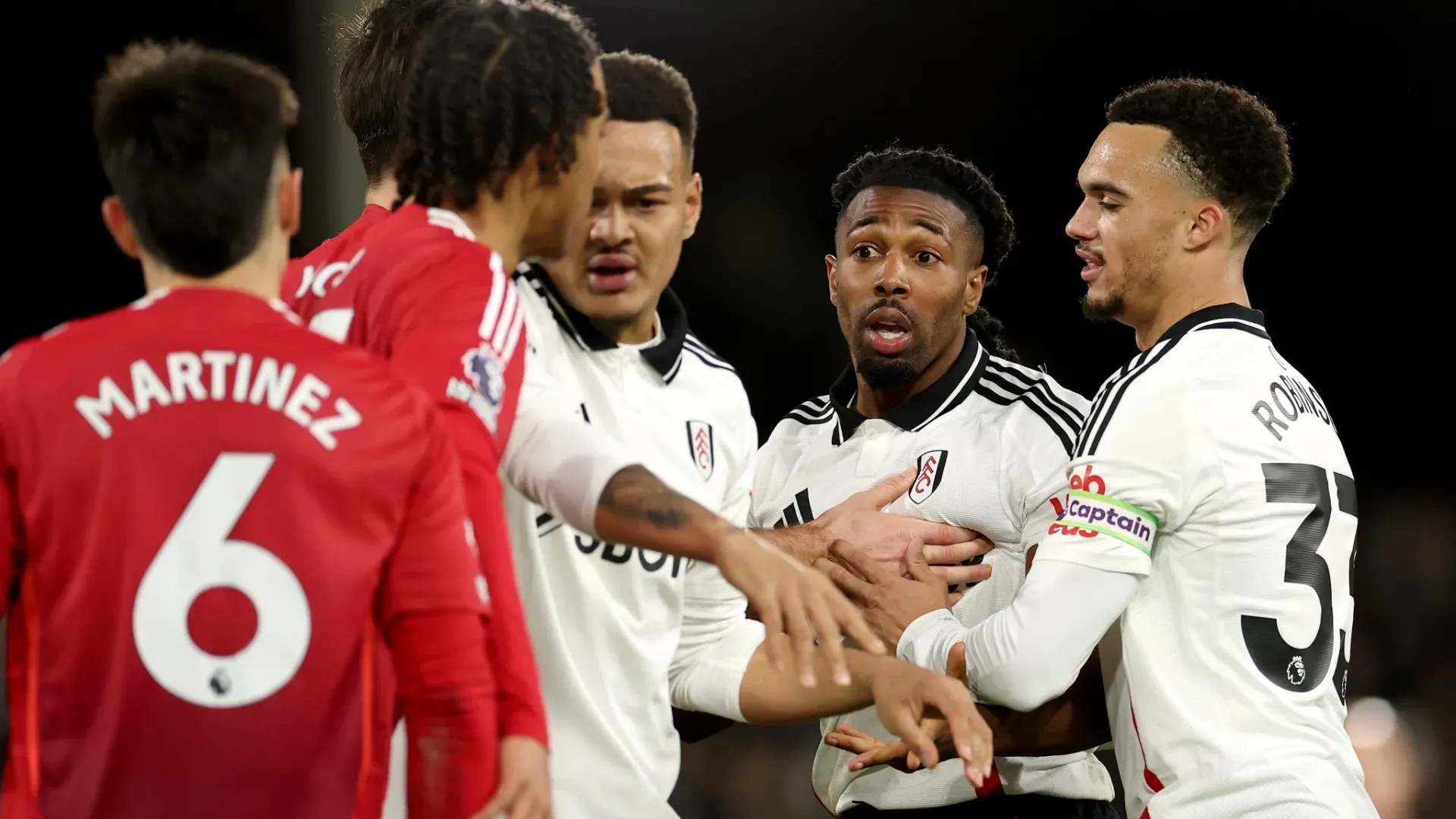 I due campioni si sono scontrati con Adama Traoré durante Fulham-Manchester United