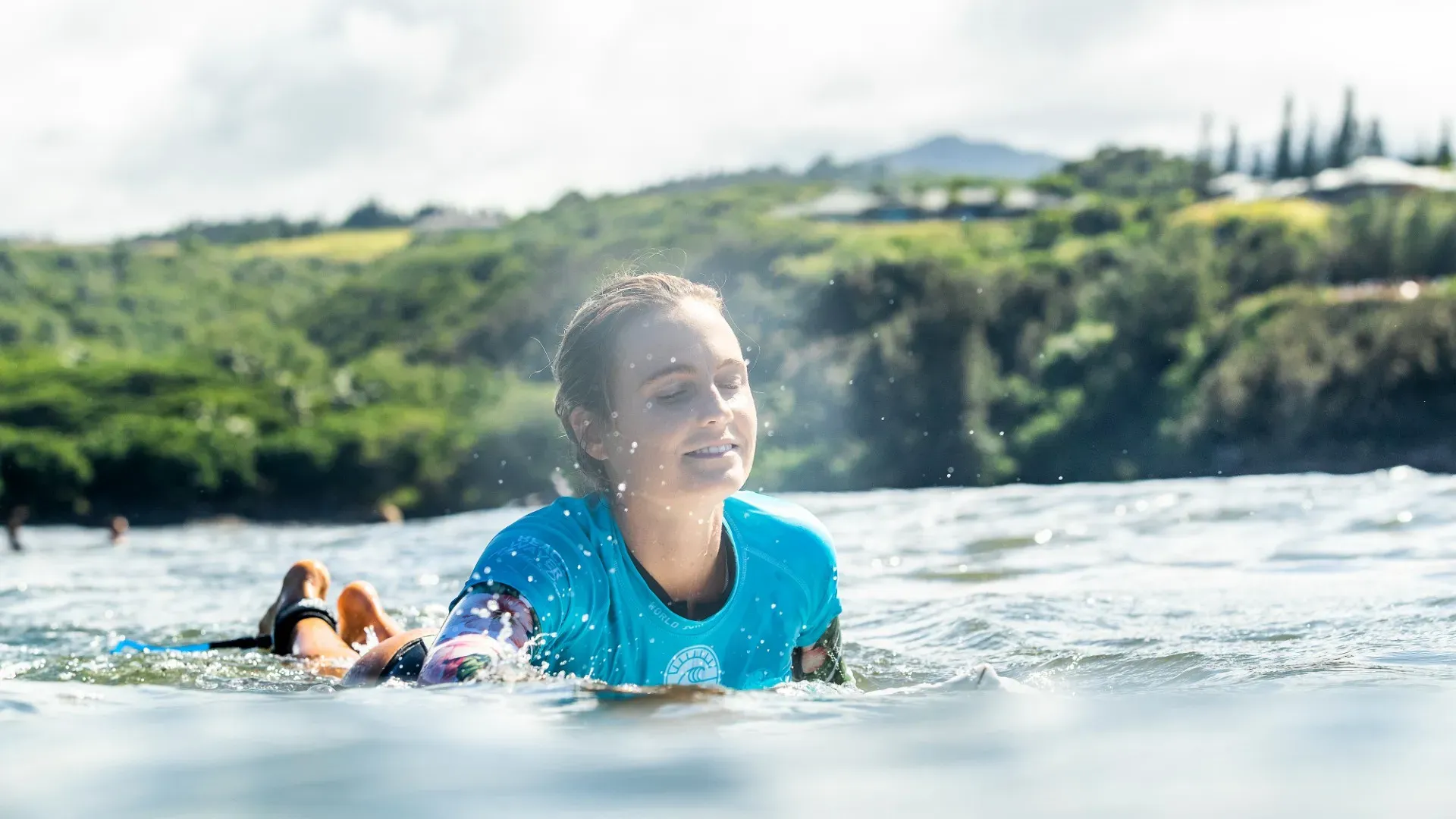 Con lui Alana ha avuto due figli splendidi che spesso vengono immortalati nelle foto della surfista