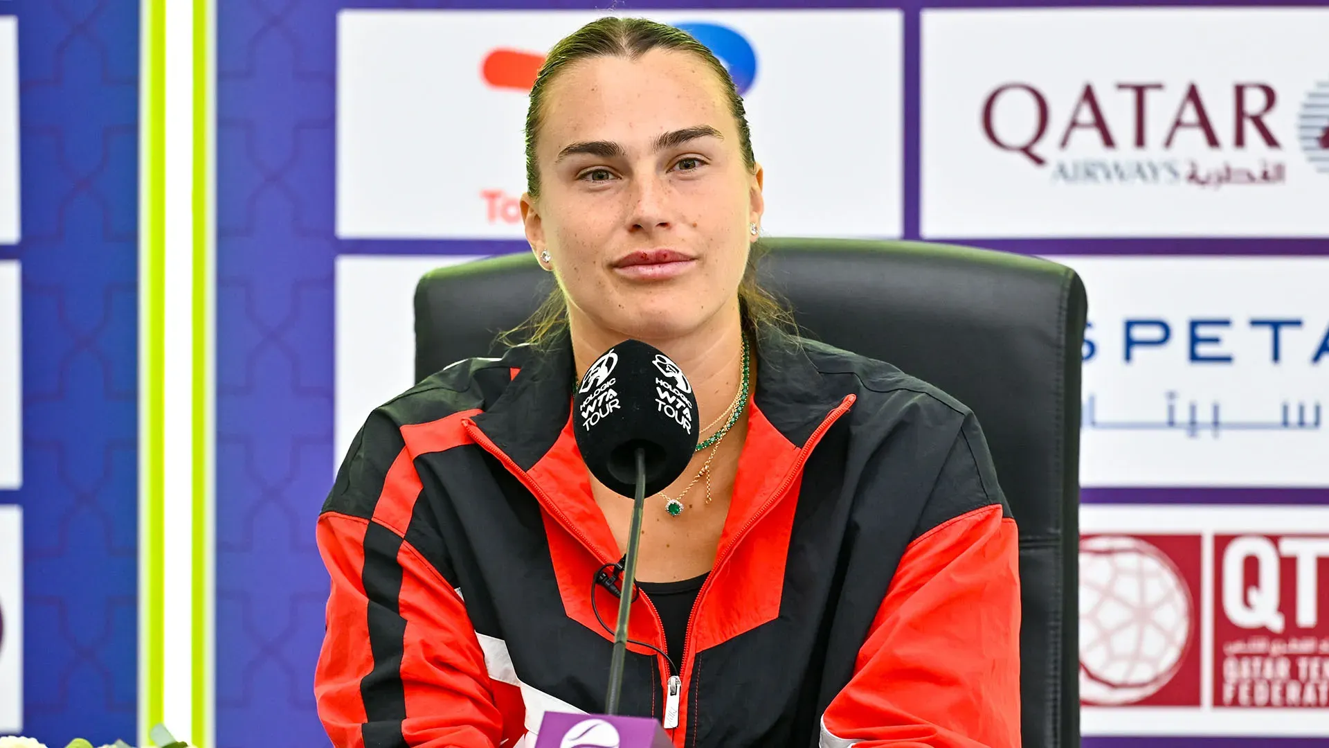 Aryna Sabalenka ha definito i tornei di Doha e Dubai "di preparazione" in vista dei grandi tornei in America