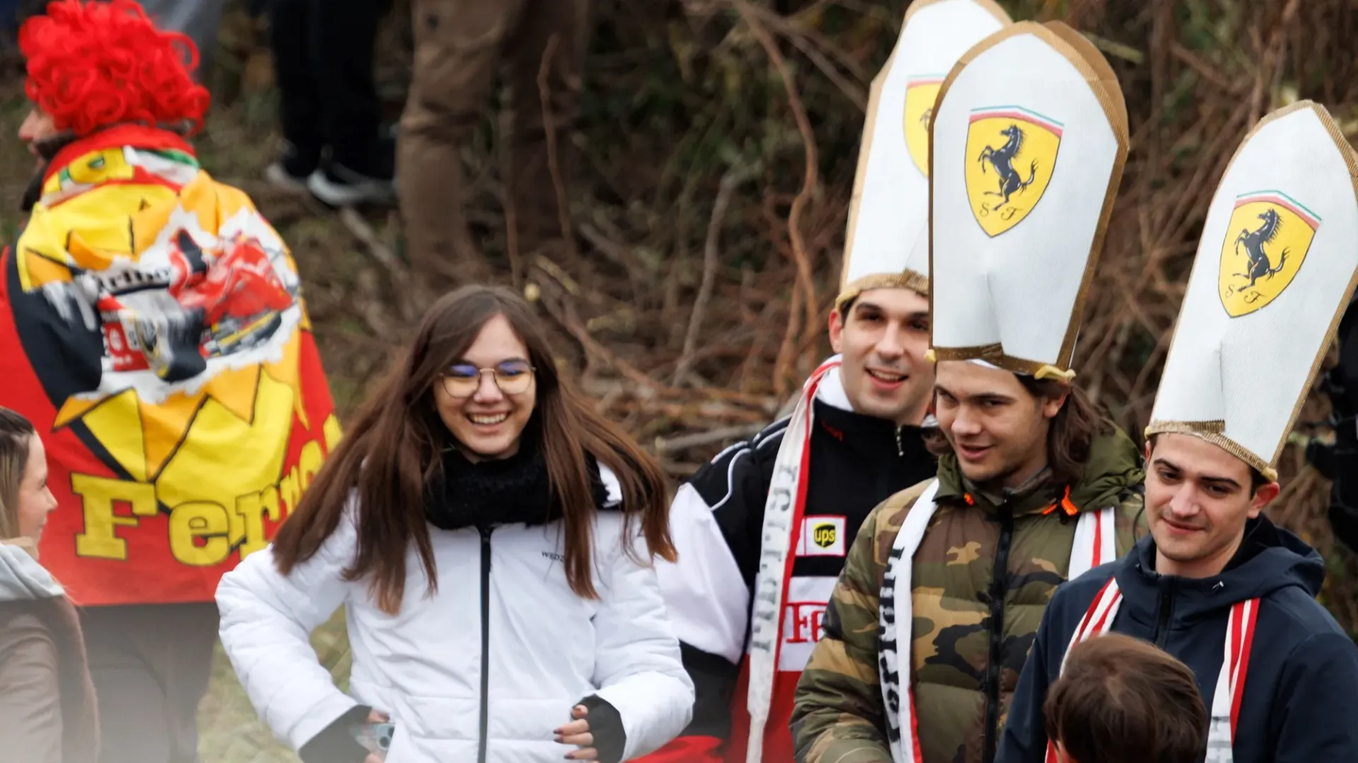 L'affetto dei tifosi della Rossa non manca mai