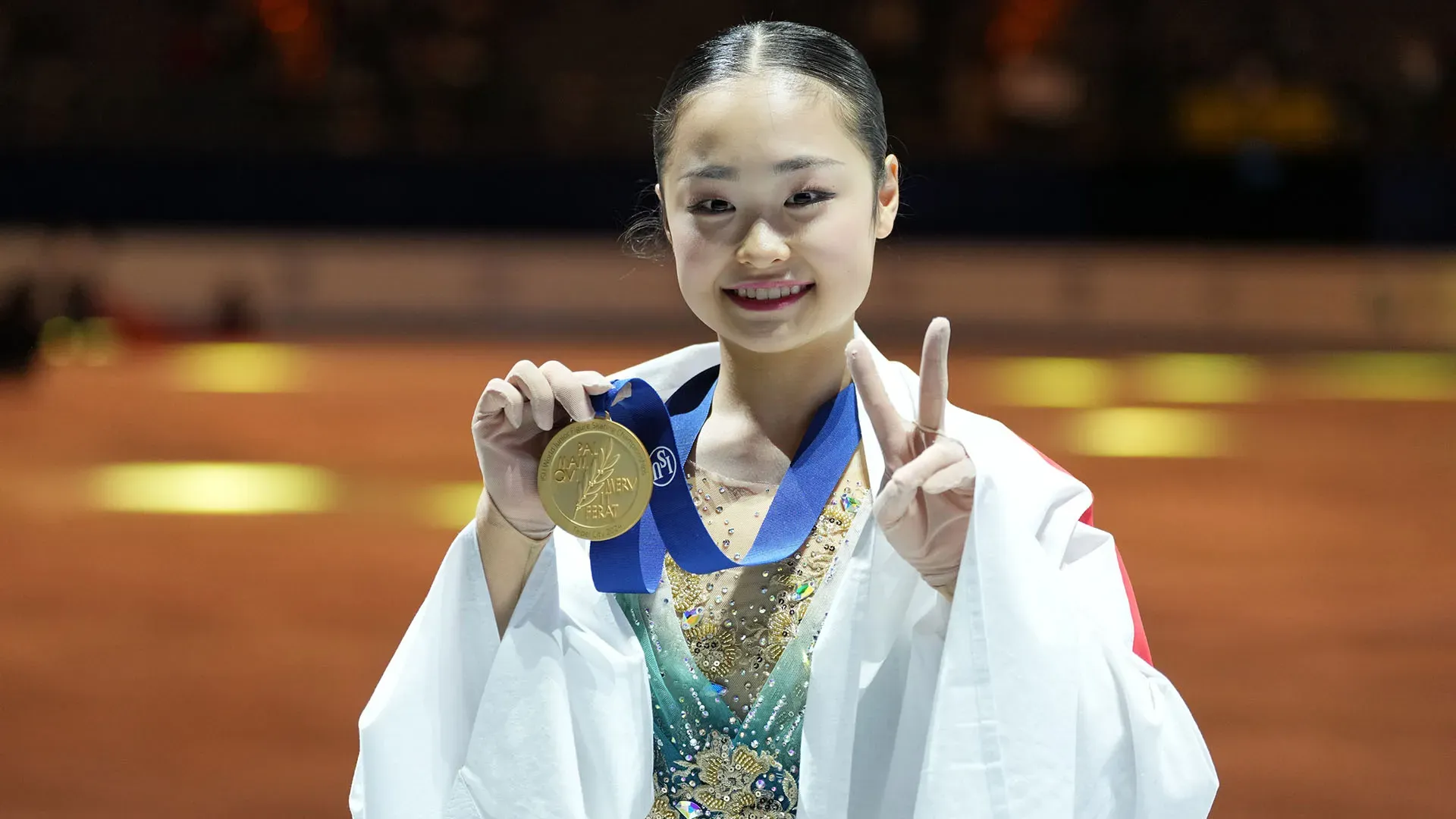 Mao Shimada, già due volte campionessa juniores, è a caccia della sua terza medaglia d'oro