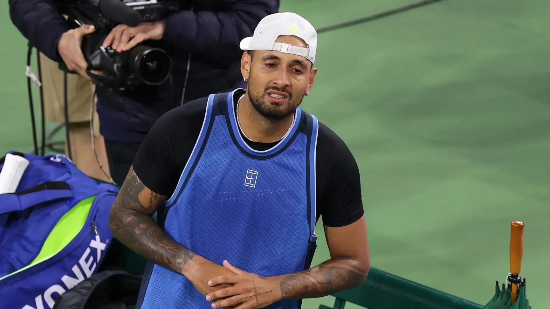 Disastro Nick Kyrgios a Indian Wells: le lacrime dell'australiano hater di Jannik Sinner