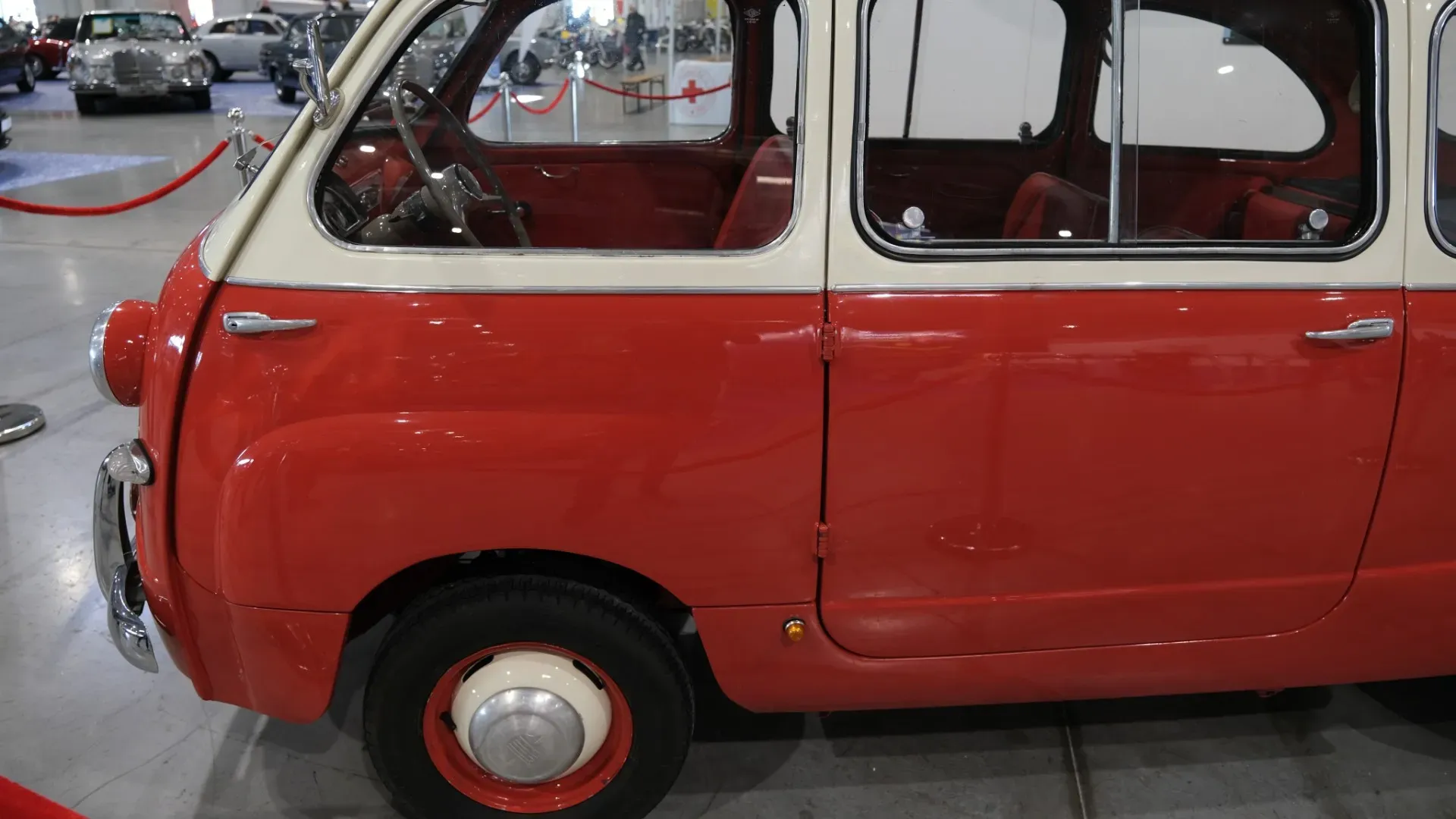 La 600 Multipla era basata sul telaio della Fiat 600