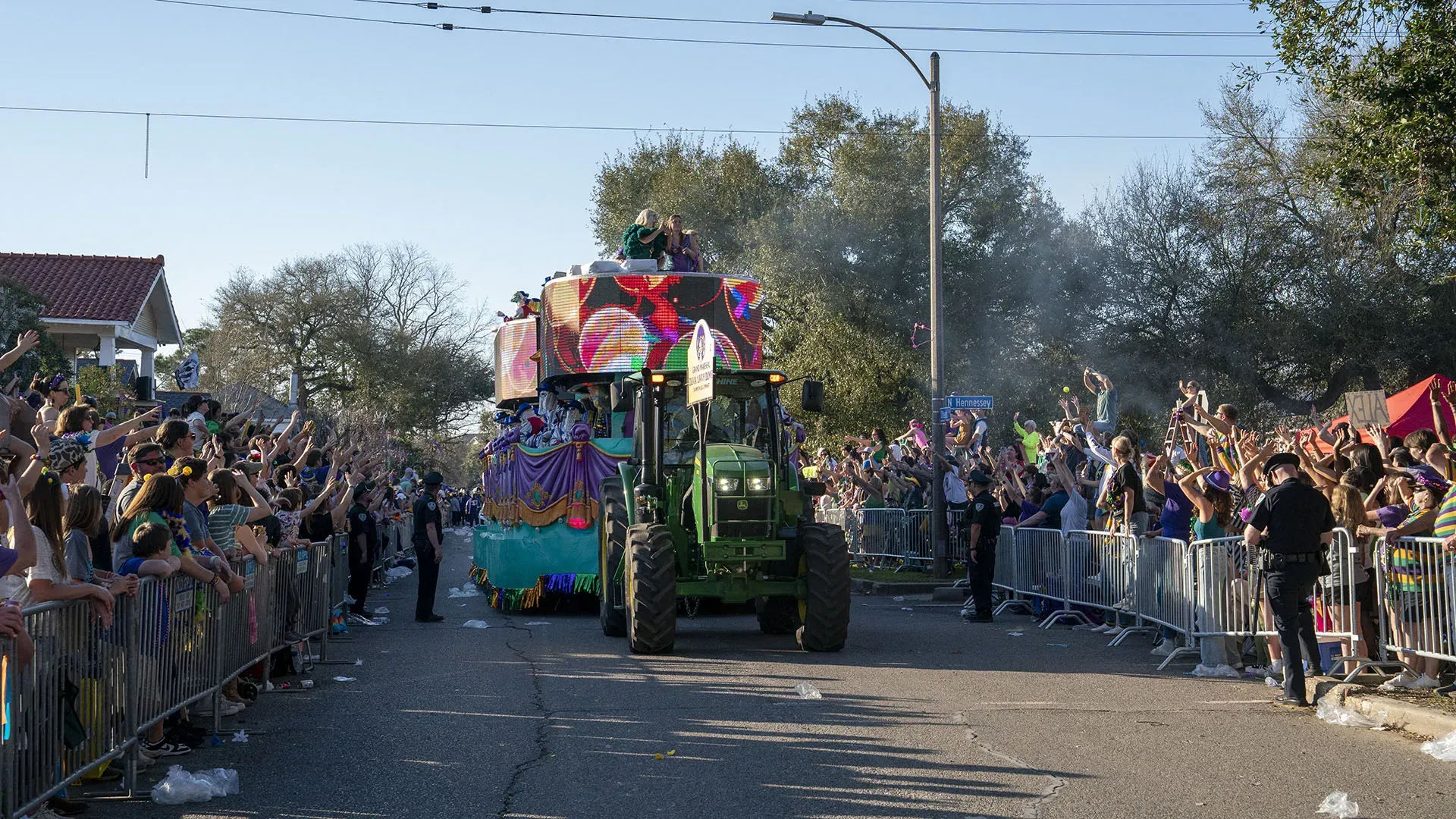 La ginnasta della LSU ha avuto l'onore di essere nominata Grand Marshal della parata