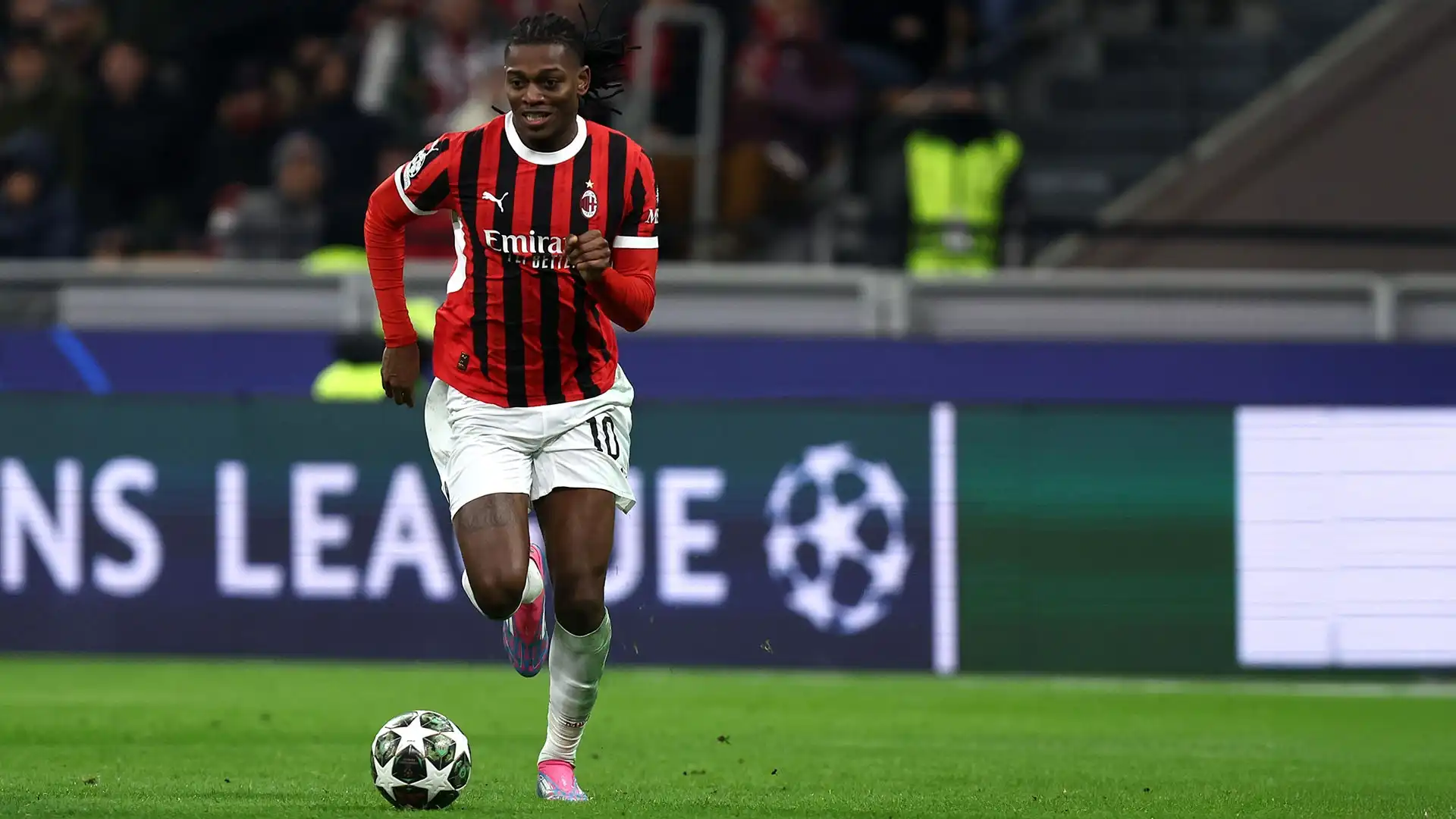 Rafael Leao (Milan): velocità massima raggiunta 35,6 km/h