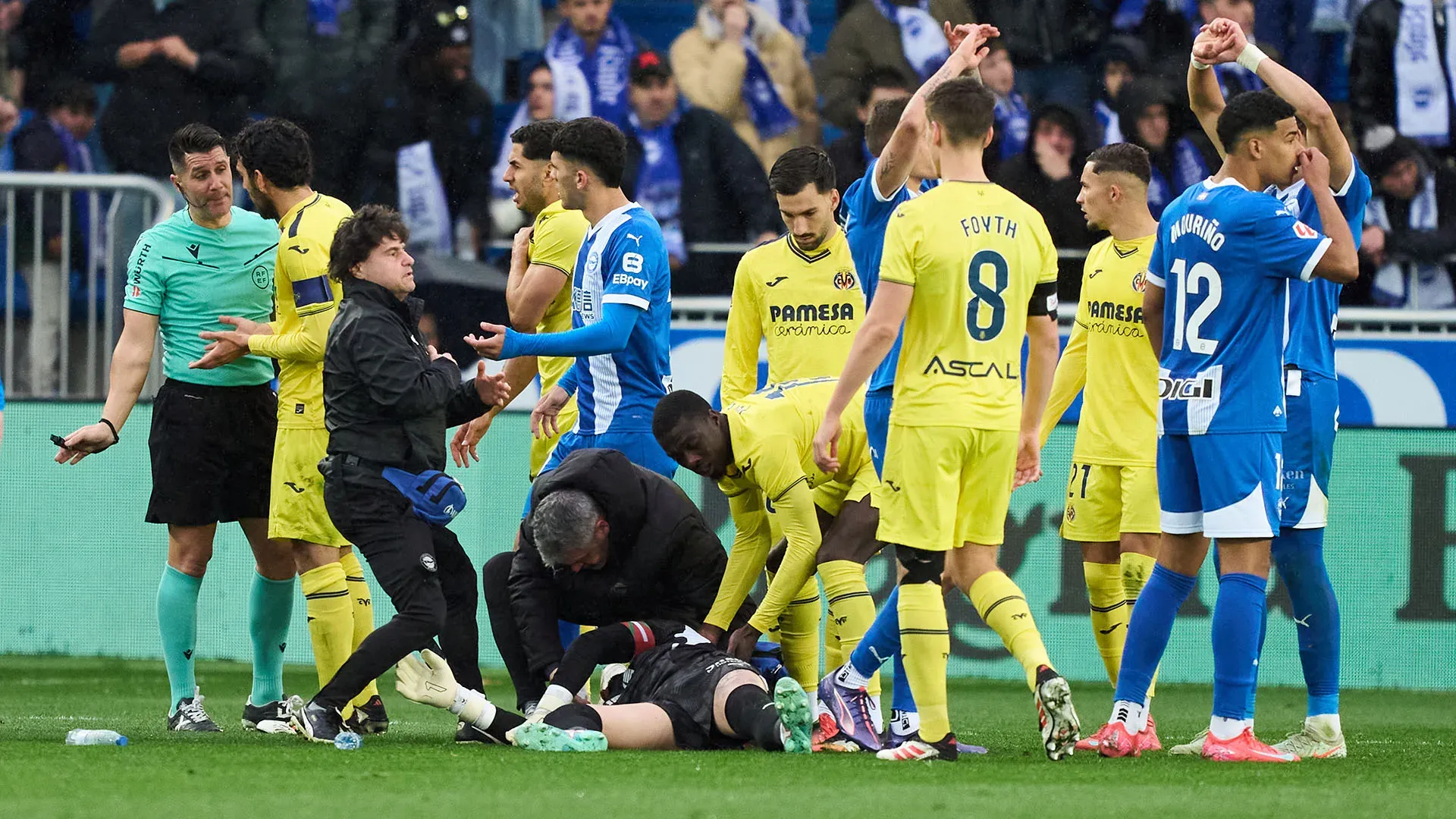 L'Alaves ha contestato la decisione giudicando il tocco involontario, ma l'arbitro è stato inflessibile