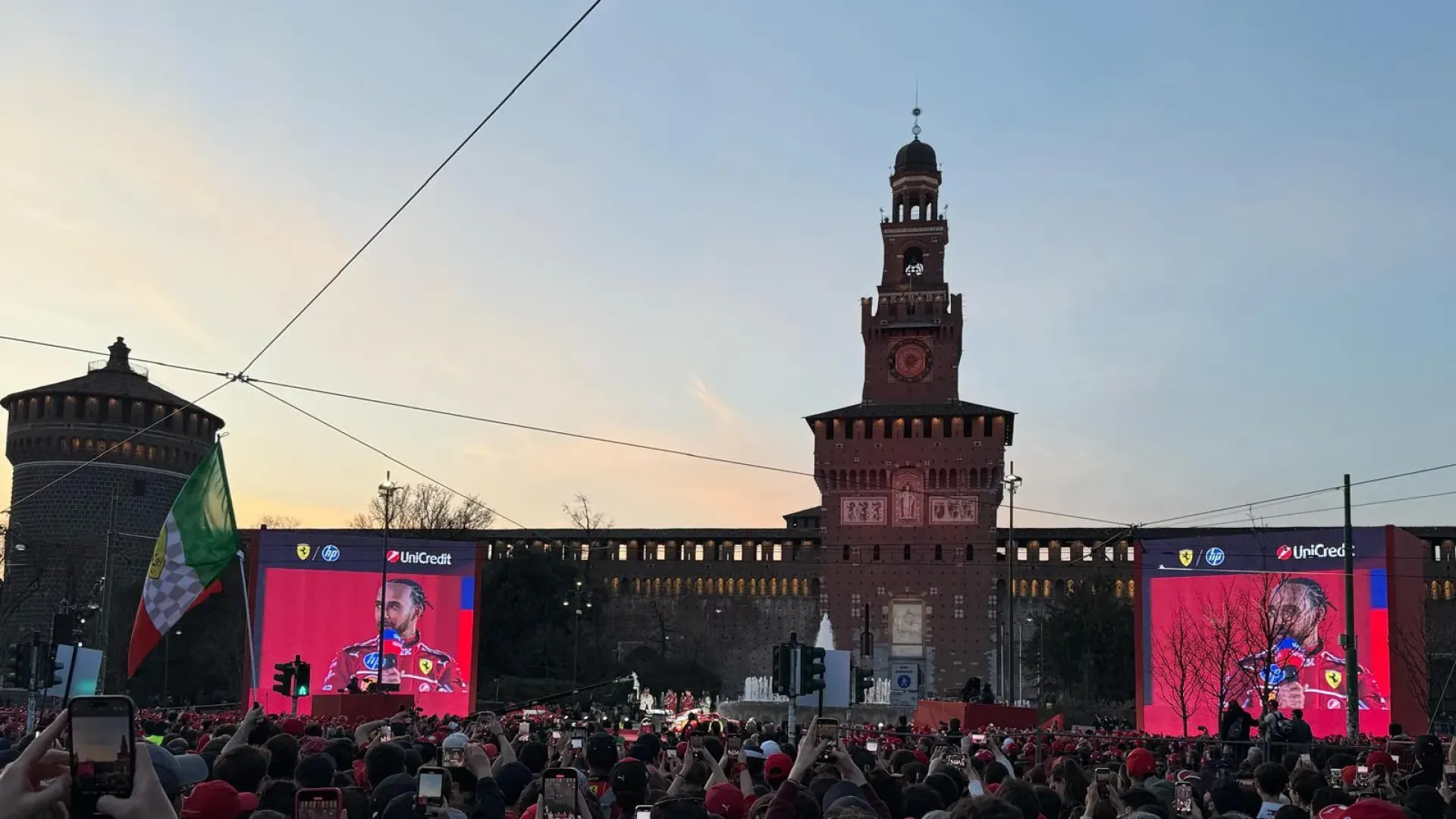 La situazione è precipitata quando ha iniziato a piovere.