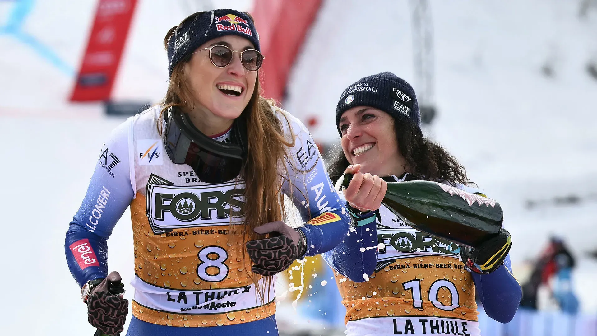 Federica Brignone, terza, vede sempre più vicina la coppa del mondo generale