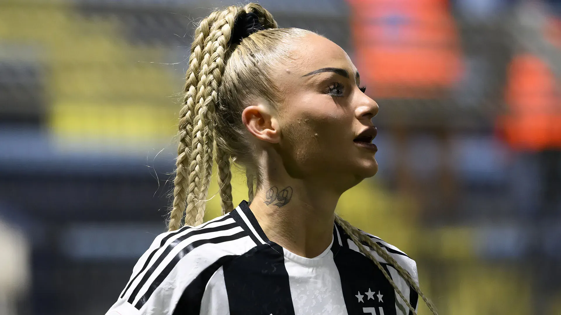 Finora alla Juventus Alisha Lehmann ha segnato due gol e due assist in 23 partite di Serie A