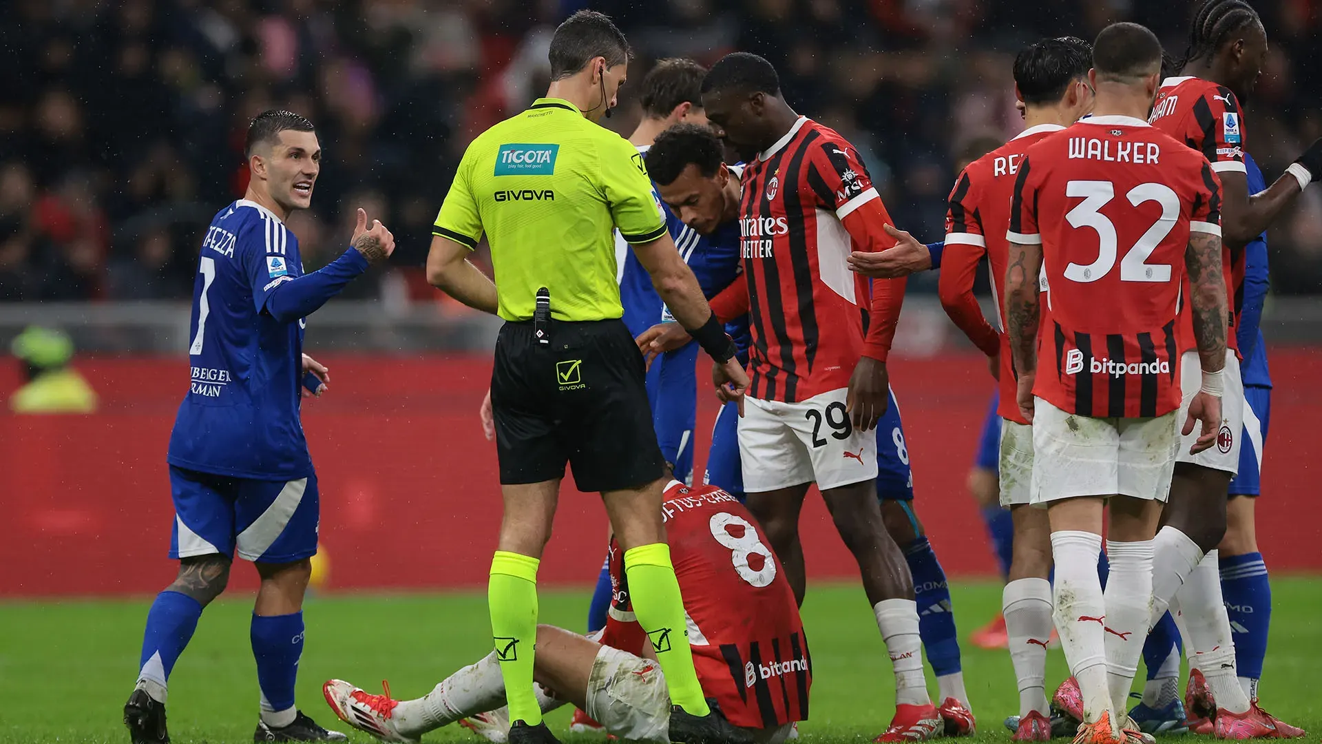 Dopo appena 10 minuti, Dele Alli ha atterrato Ruben Loftus-Cheek