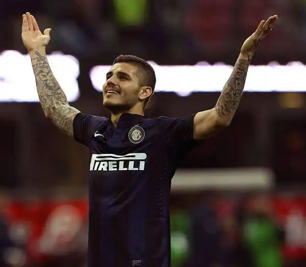 Icardi non basta, 2-2 dell'Inter a San Siro. Il Bologna risponde due volte all'ex sampdoriano, prima di un rigore sbagliato da Milito nel finale.