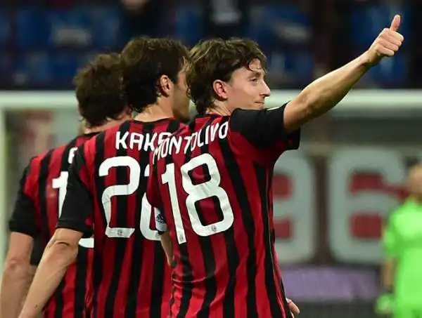 A San Siro vince 1-0 il Milan nonostante un calo nella ripresa: ai rossoneri basta la rete di Montolivo. Per il 'Diavolo' è la quarta vittoria consecutiva: mai era successo prima in stagione.