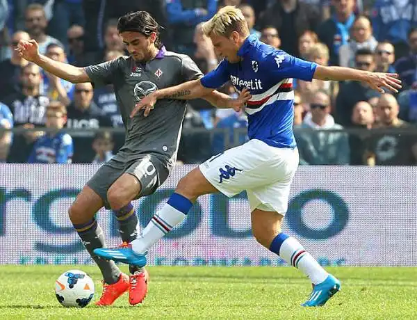 Termina a reti bianche tra Sampdoria e Fiorentina nonostante le numerose occasioni da una parte e dall'altra.