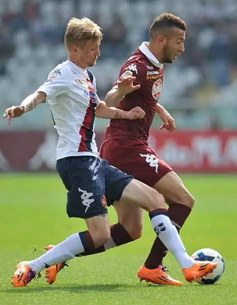 Il Torino torna alla vittoria grazie a un monumentale Cerci che prima serve l'assist per El Kaddouri, poi raddoppia. A nulla vale la rete di Nenè.